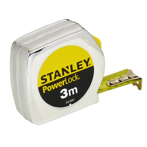 Metro a nastro Stanley 3mt 13mm Powerlock in metallo