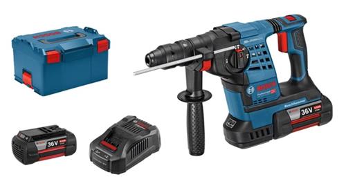 Taladro percutor inalámbrico Bosch GBH36-VLI Plus 4.0Ah (NML)