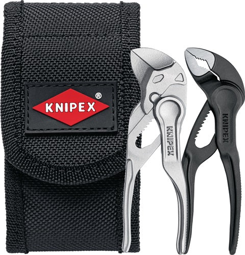 Knipex Tang Set XS 2 piezas con bolsa de cinturón