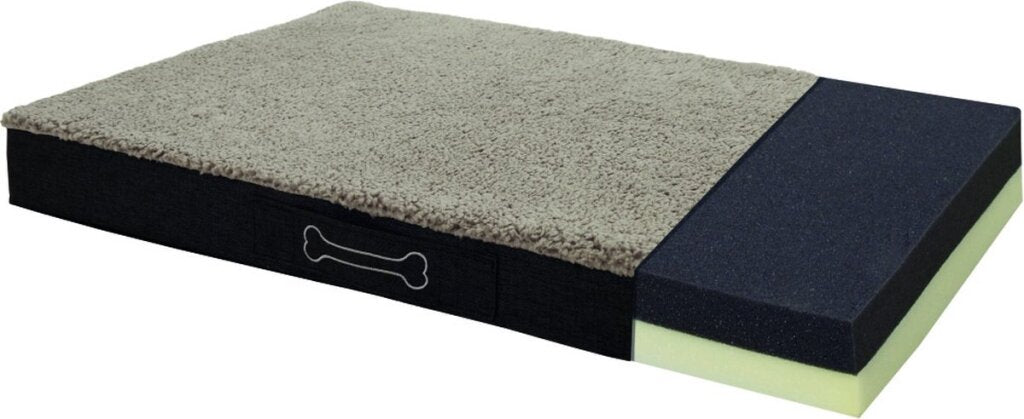 Giardino da sole Giardino da sole Coppa di cuscino per cani sciolti per sole Garden Buddy 120x72x10 Antracite grigio