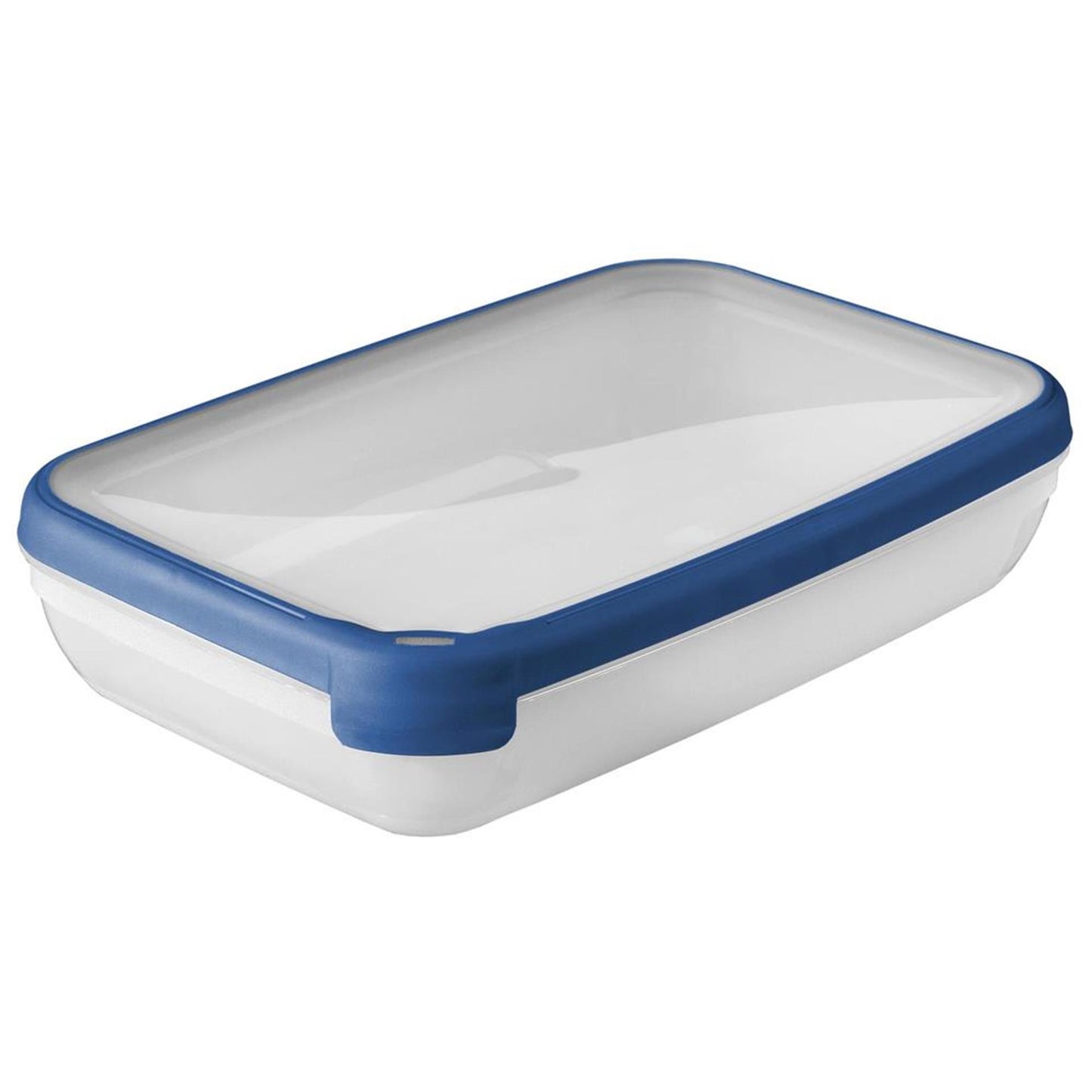 Curver Curver Grand Chef Vershoudbak Rectangle 2.6L Transparente azul oscuro