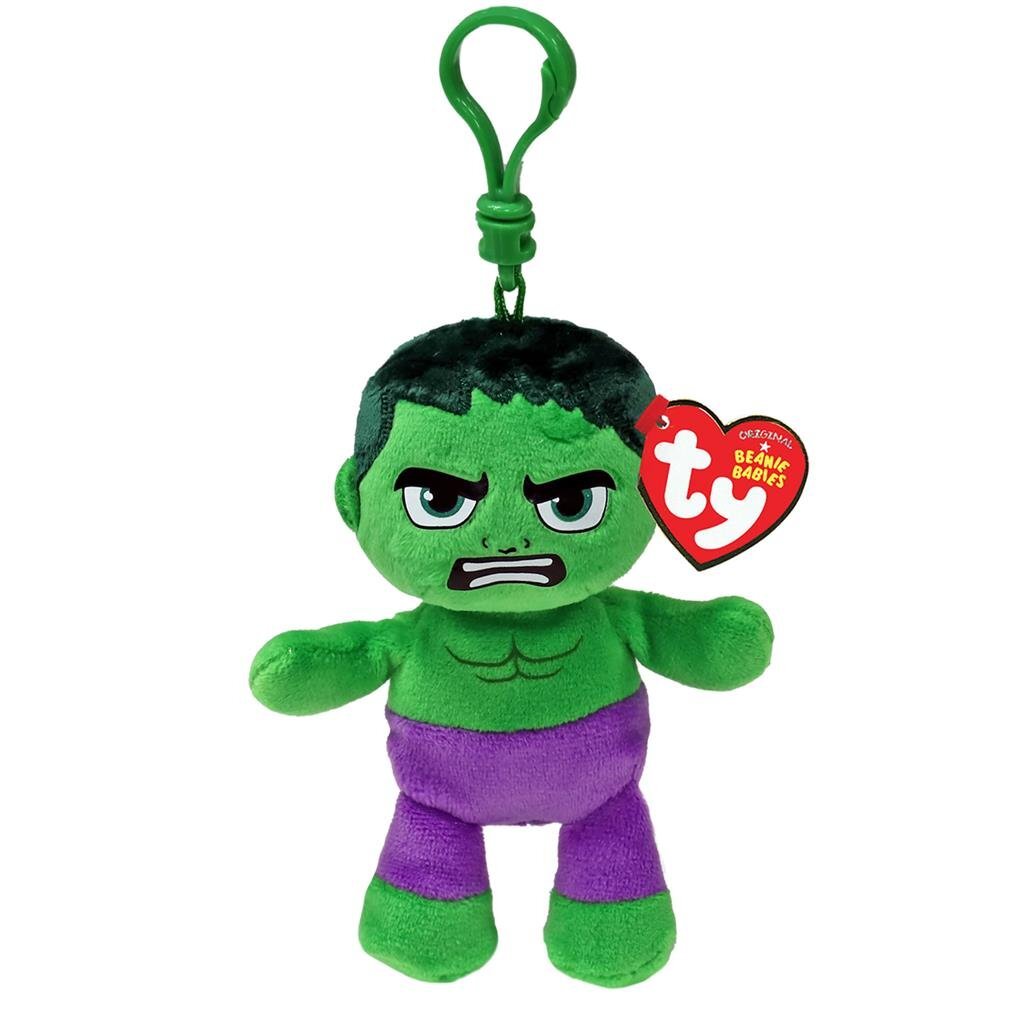 Ty Ty Beanie Babies Clip Hug Hulk 12 cm