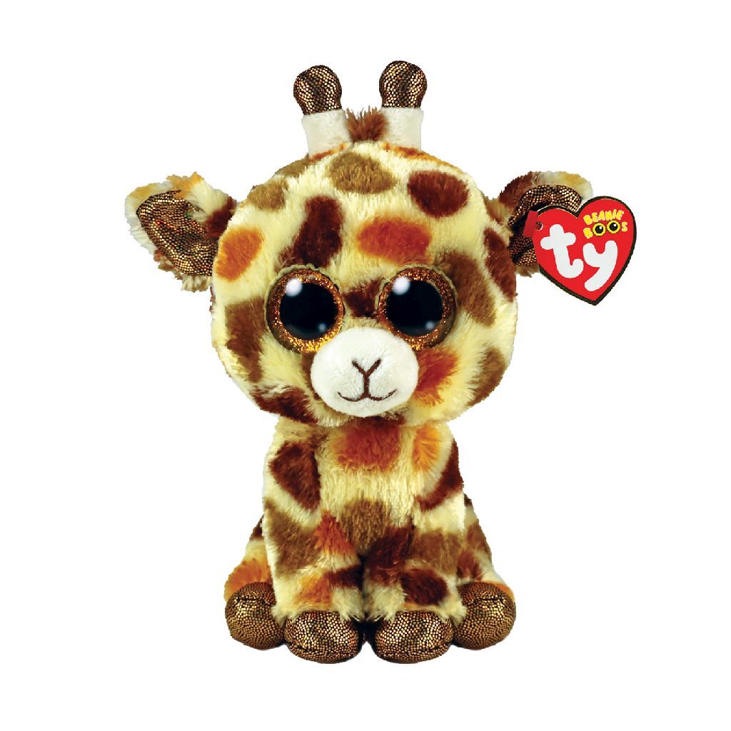 Ty Beanie Boos peluche giraffa trampolieri 15 cm