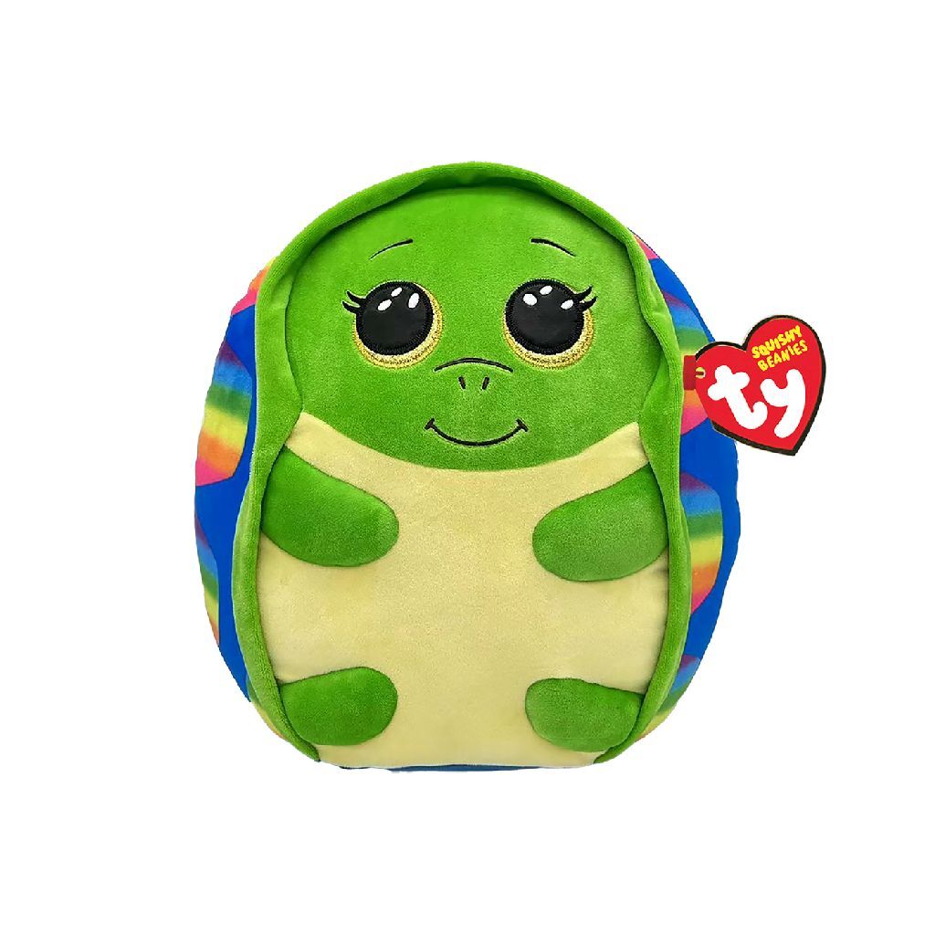 Ty Ty Squishy Beanies Cuddly Cushion Turtle Shuggie 20 cm