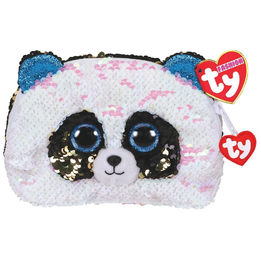 Ty Ty Fashion Bag Bag Panda Bamboo 20 cm Negro Blanco