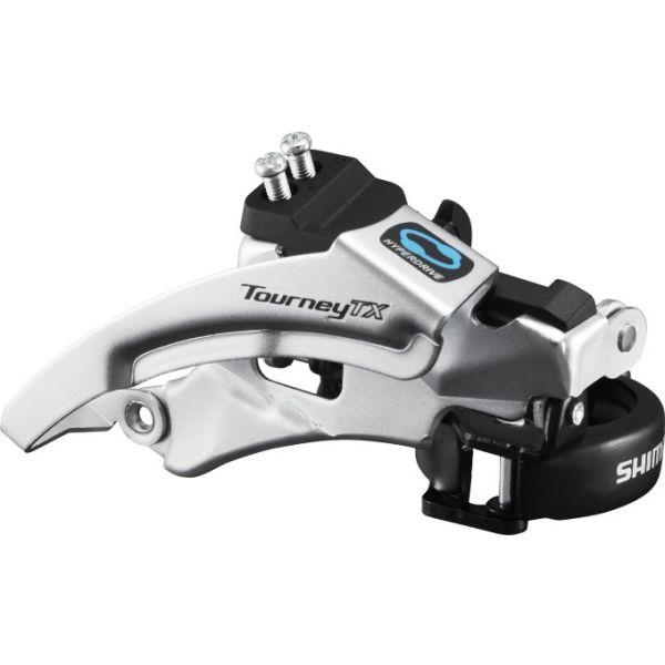 Shimano Voorkerailleur 7 Tourney de 8 velocidades FD-TX800 Top Swing Low Clamp 42-48T