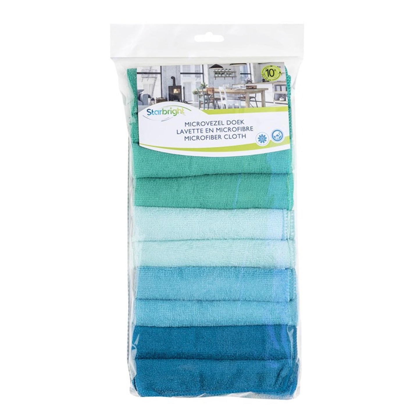 Paños de microfibra Starbright 10uds