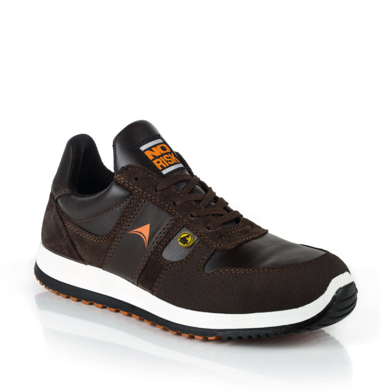 No risk biker laag 1206.02 s3 | bruin | maat 44 - 11.071.011.44