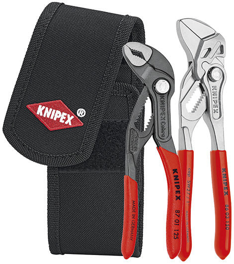 Knipex Mini Tang Set en Bolsa de cinturón de herramientas 002072V
