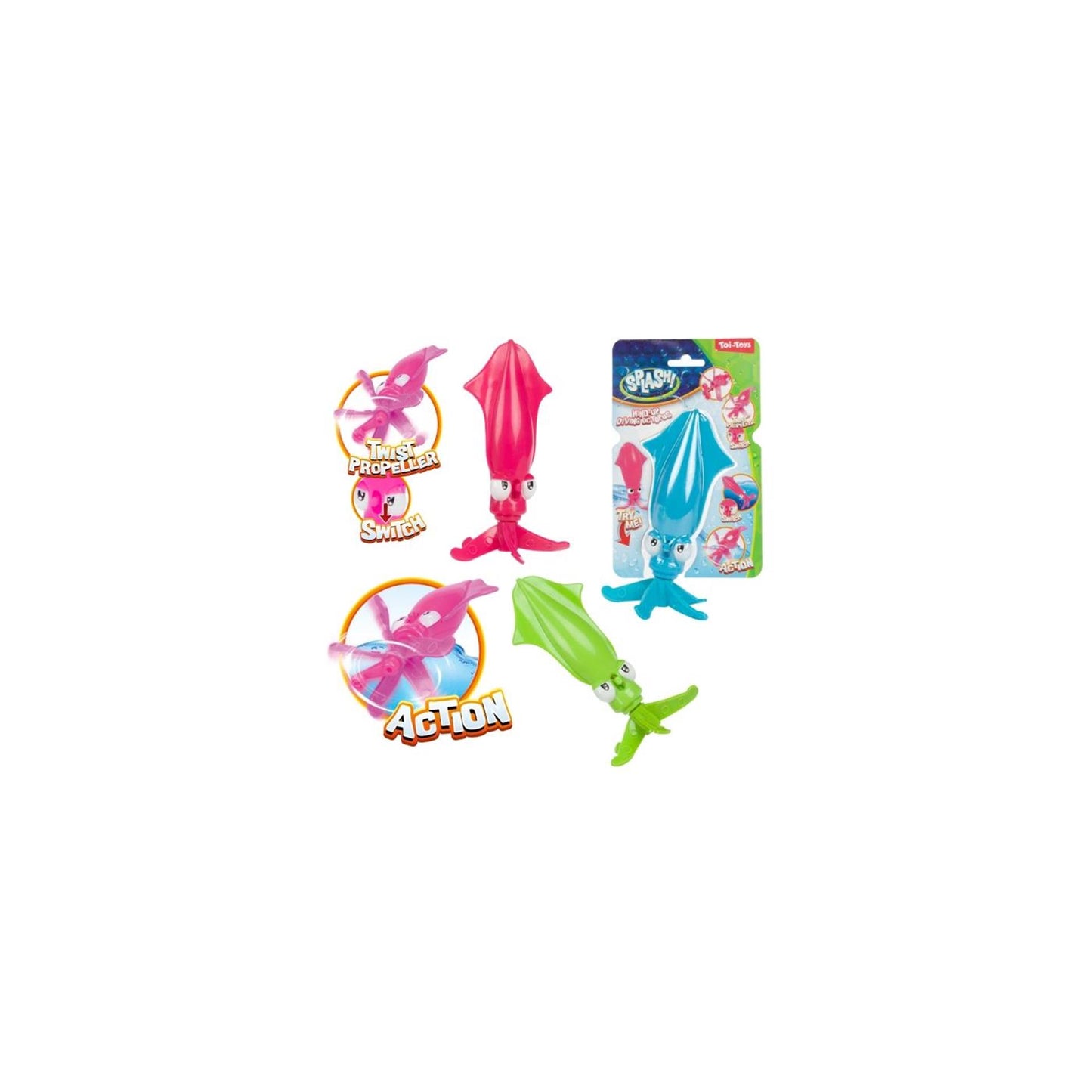 Toi-toys gioco di immersioni subacquee polpo