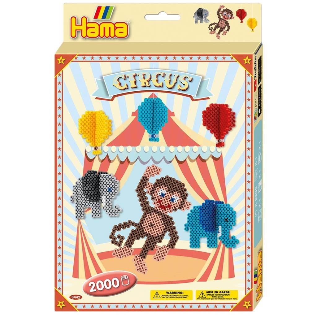 Hama String Beads String Beads Circus 2000 Piezas Multicolor