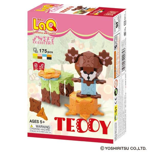 Scatola booster laq collezione teddy sweet 175 pezzi
