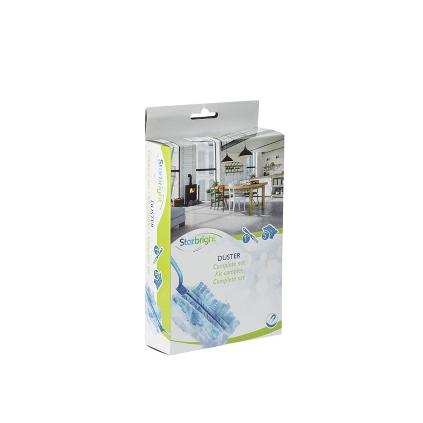 Multi spolverino Starbright con 5 salviette