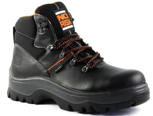 No risk hoge schoen franklyn 6065.40 42 s3 zwart - maat 46 - 00.071.015.46