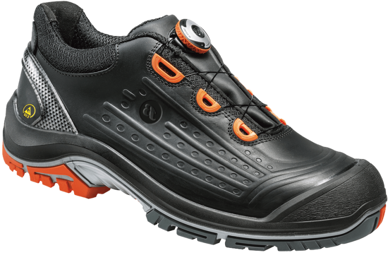 Zapato de trabajo Bata tronic low s3 boa | naranja negro | talla 39 - 00.017.024.39