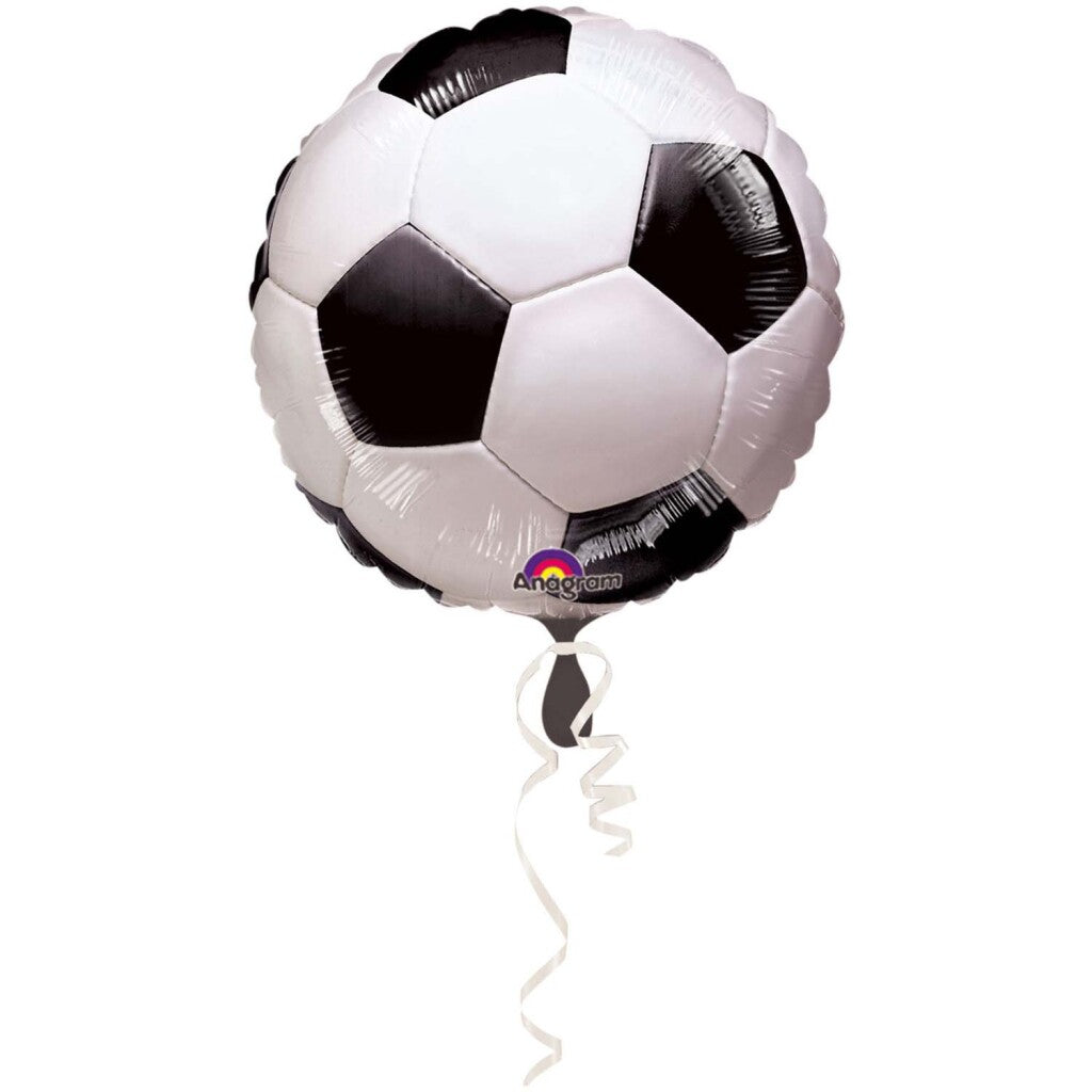 Calcio di palloncini di base in foglio di anagramma