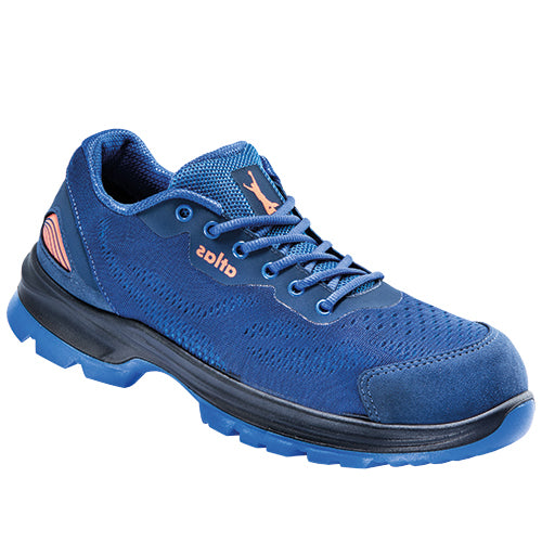 Zapato de trabajo Atlas flash 1000 low s1 | azul | talla 47 - 00.012.055.47