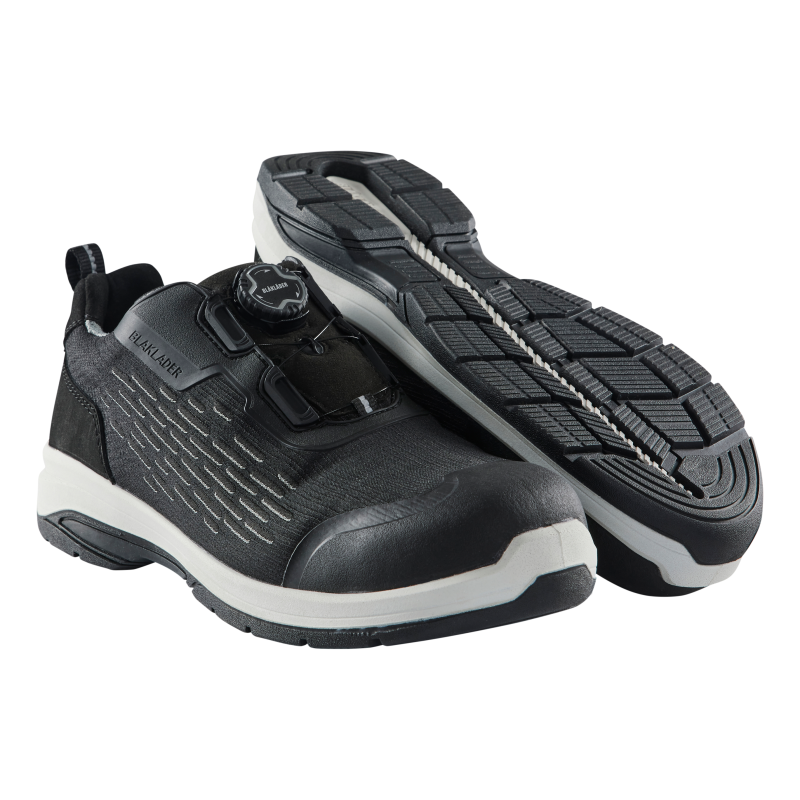 Zapato de seguridad con cuna Blåkläder 2442 | negro gris medio | talla 35 - 7330509826126