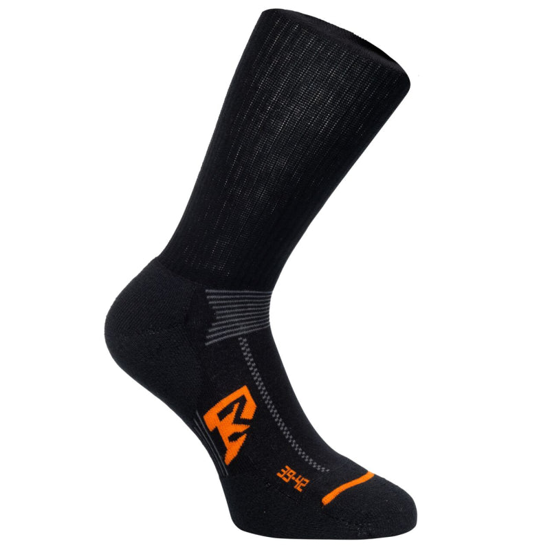 Calcetín Emma hidro-seco trabajo sostenible | gris negro | talla 35 - 8715316106743