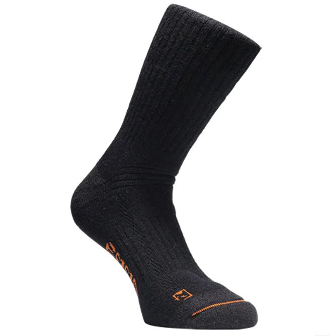 Calcetín Emma hidro-dry termo sostenible | gris negro | talla 48 - 8715316151385