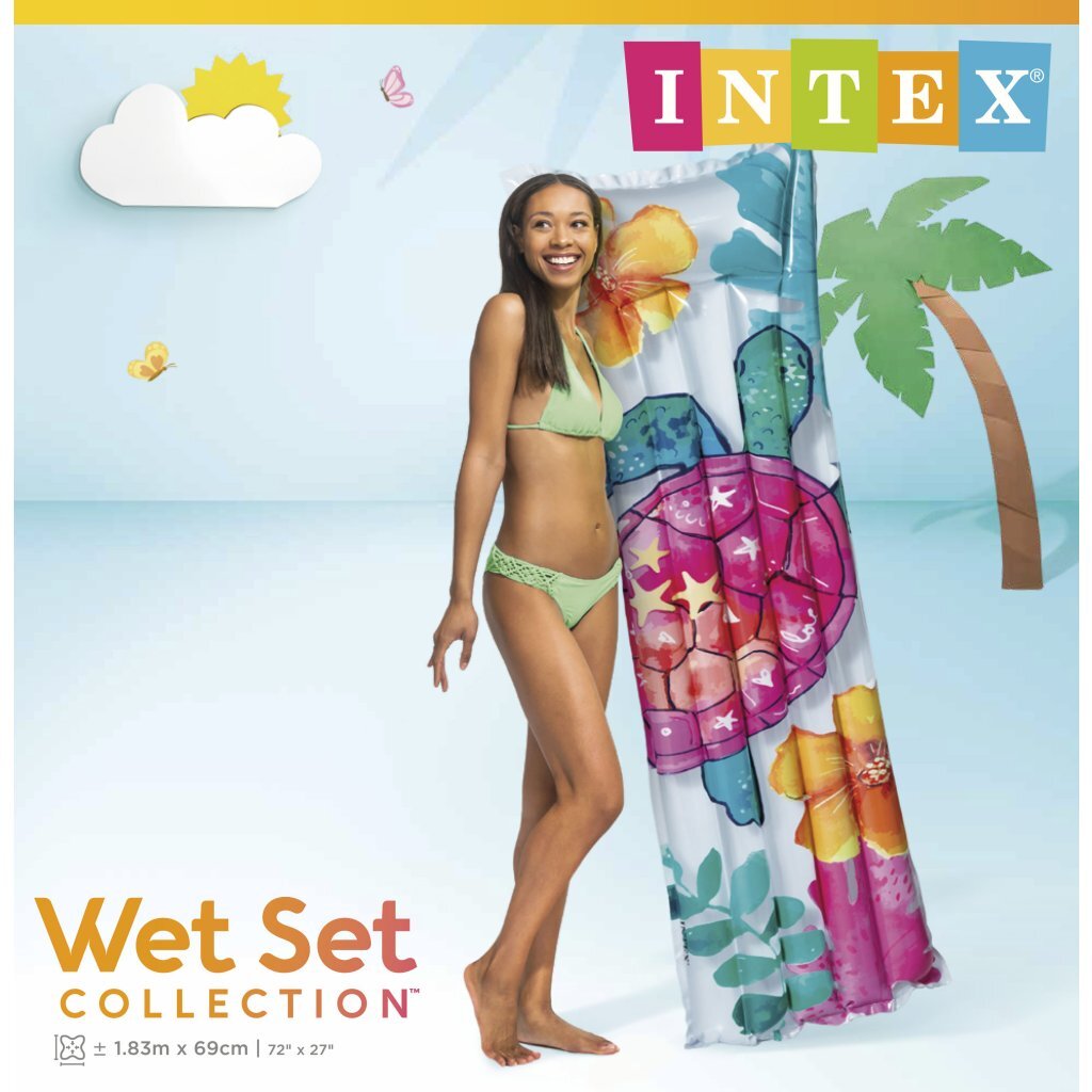 INTEX 59720NP Collezione set bagnata Flower Airbed 183x69 cm
