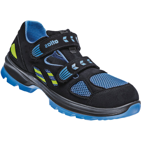 Zapato de trabajo Atlas flash 4600 90500 s1 | negro azul | talla 38 - 4043692370354