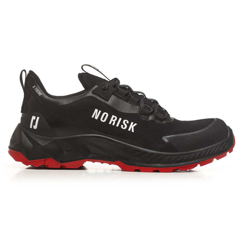 No risk x-treme low black red 1557.10 s3l | zwart rood | maat 48 - 5607421133482