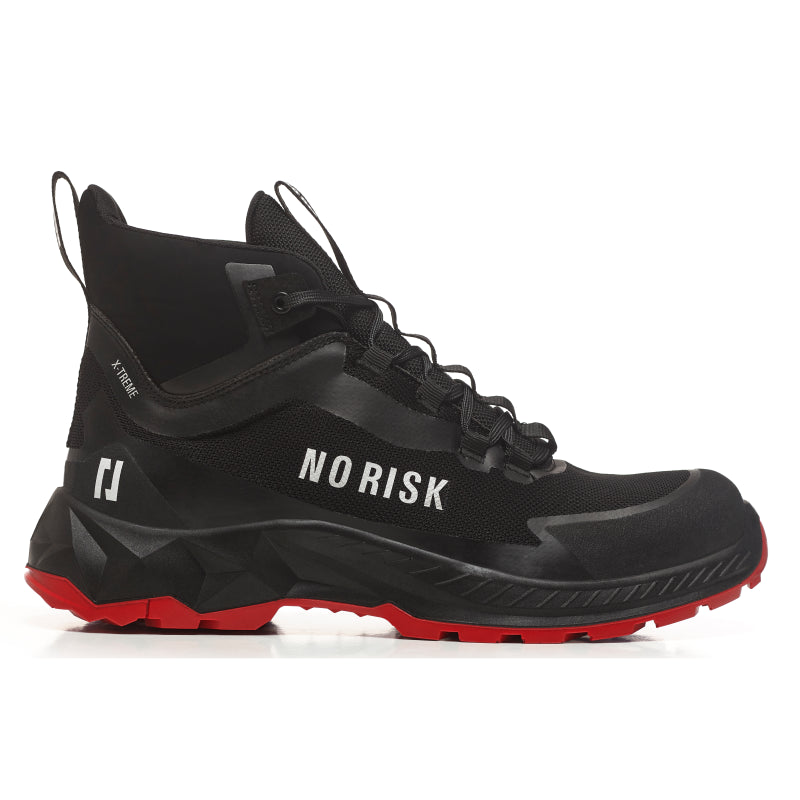 Sin riesgo x-treme mid negro rojo 1057.10 s3l | negro rojo | talla 38 - 5607421134380