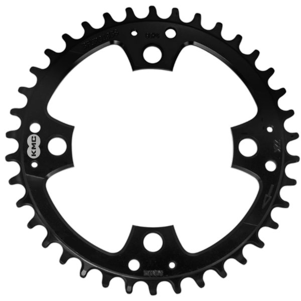 Ingranaggio KMC BCD104 WIDE STRETTO 38T NERO