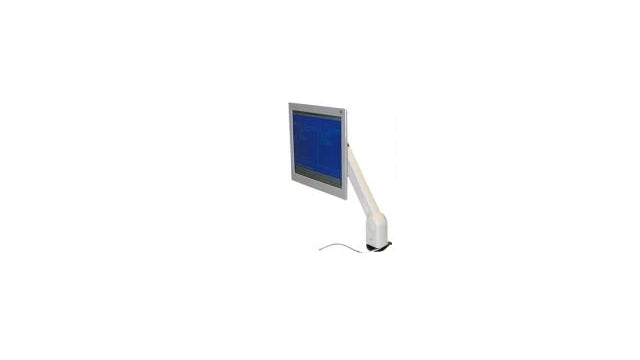 Intronics FC8888p LCD Monitor ARM White DeskMontage