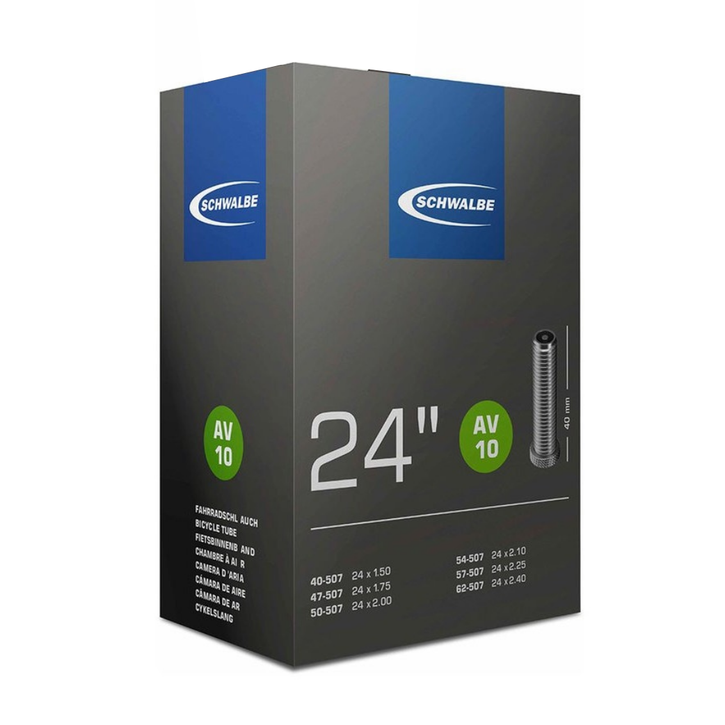 Schwalbe Tubo interior AV10 24 pulgadas 40 62-507 AV 40 mm
