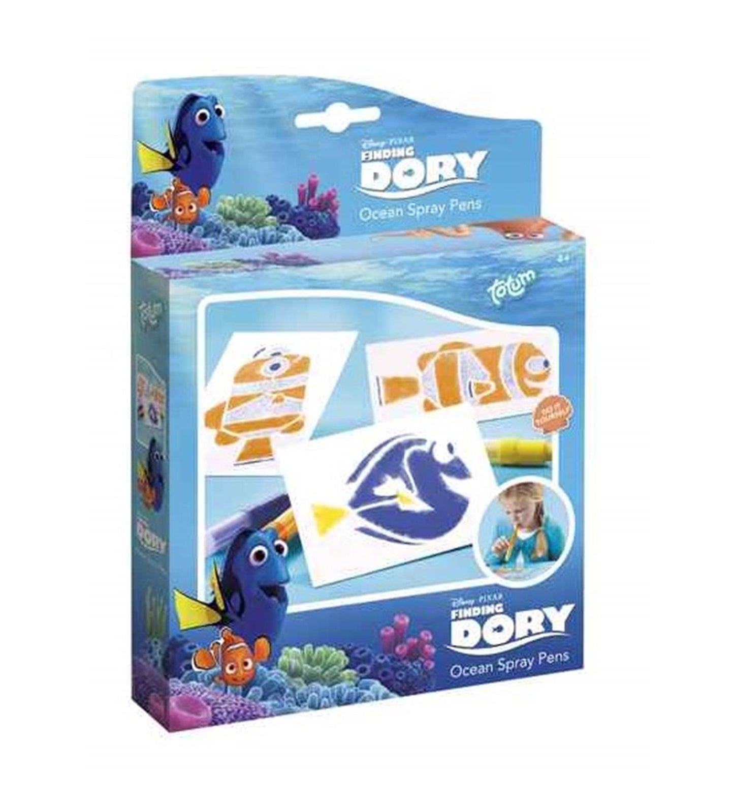 Rotulador Totum buscando a Dory