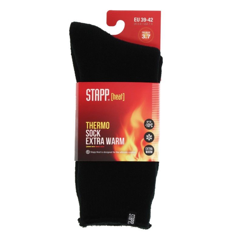 Calcetines Stapp heat unisex 1 unidad 70101 | negro 6990 | talla 43 - 8721198029070