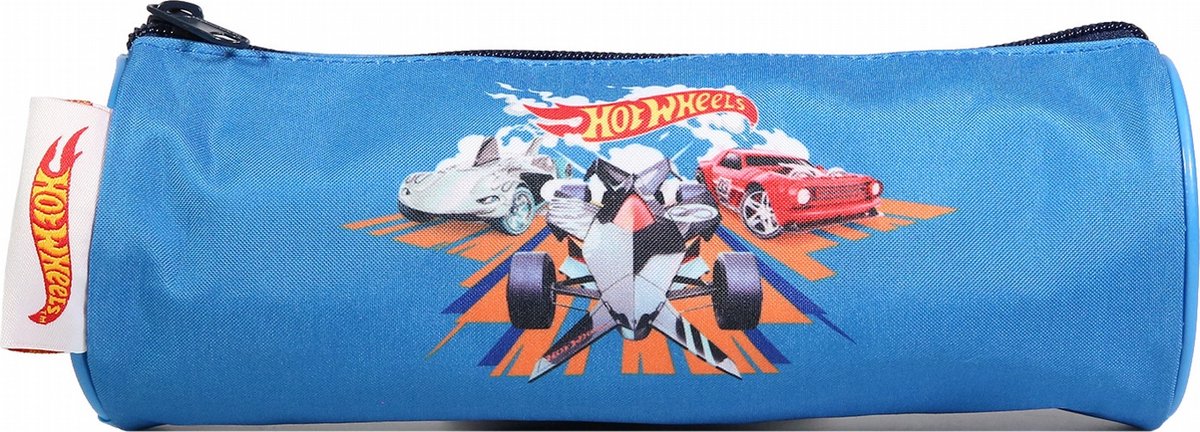 Estuche jim jam mattel hotwheels estuche 1 compartimento con cremallera