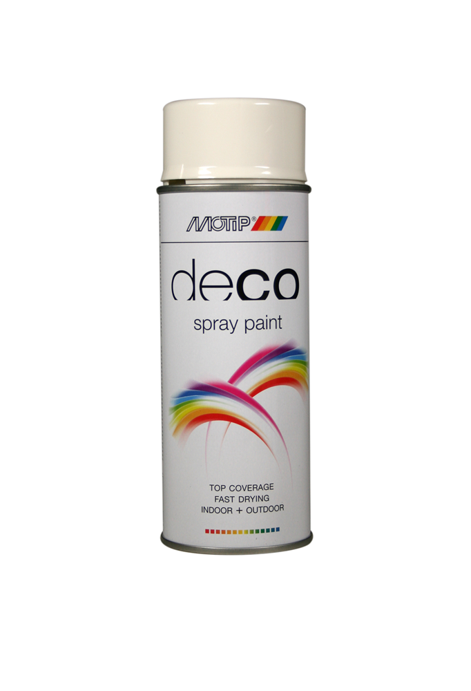 Lacca deco Motip | lucida | ral9010| 400 ml - 01600