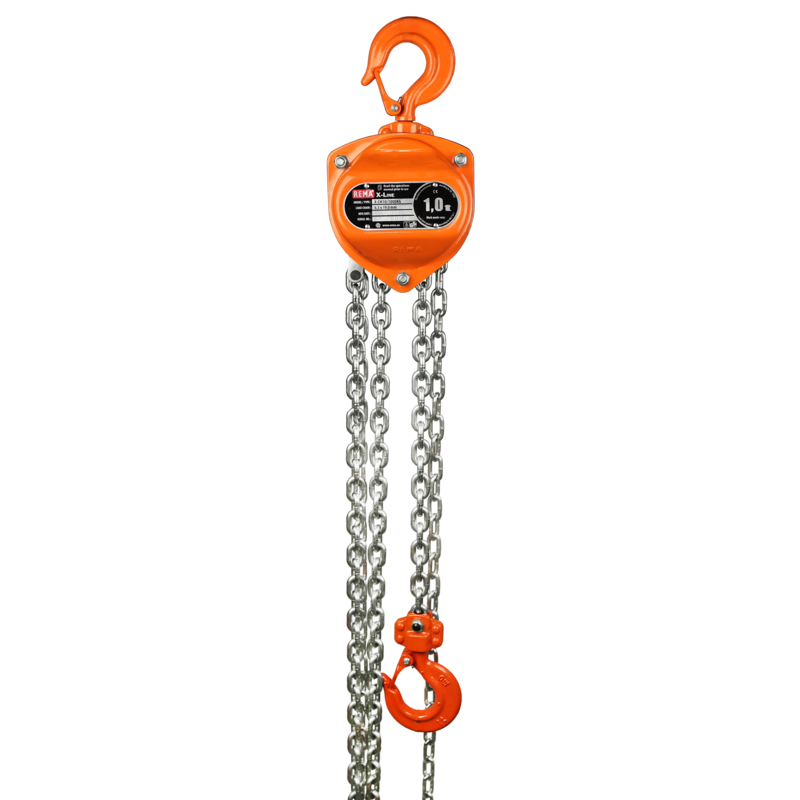 Paranco manuale Rema x-ch 500kg 6mtr