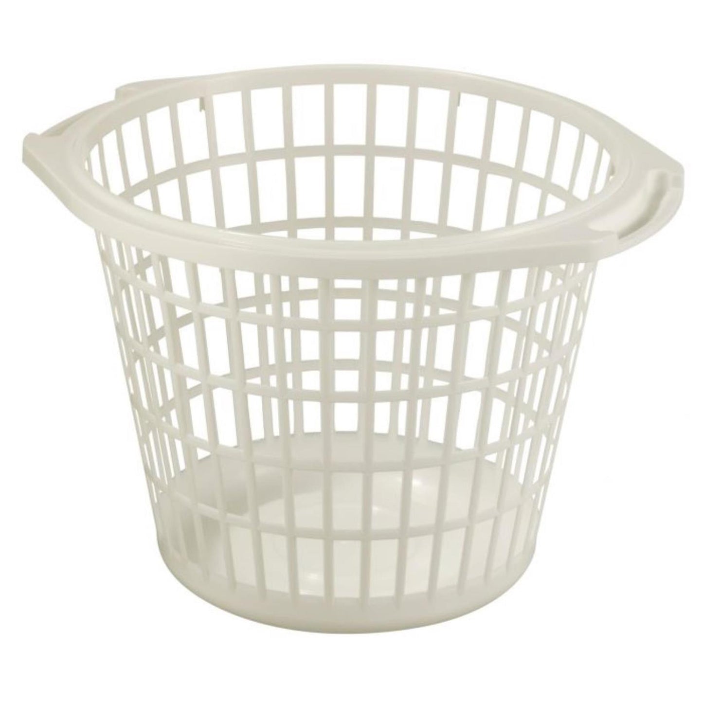 Cesto portabiancheria Sunware Basic rotondo 48 cm bianco