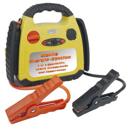 Brüder Mannesmann Brüder Mannesmann Starthulp con compressore 12 V 7 AH