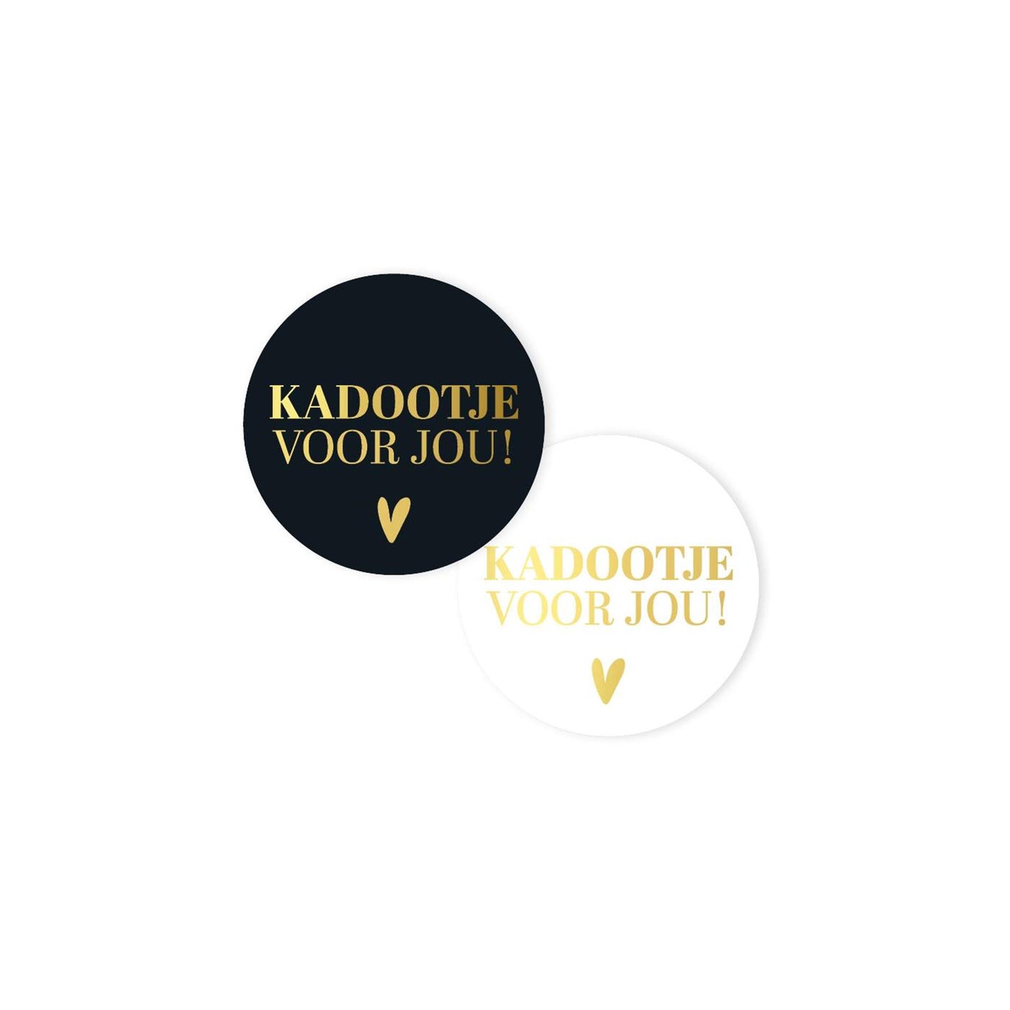 Kassaplan stickers kadootje voor jou ã˜50mm rol a 250 stuks