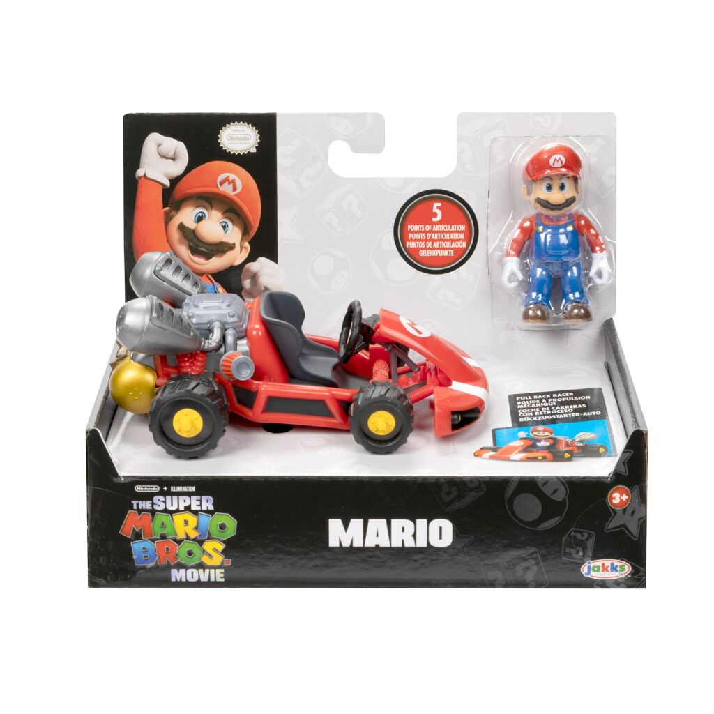 Super Mario Super Mario Vehículo de película con figura