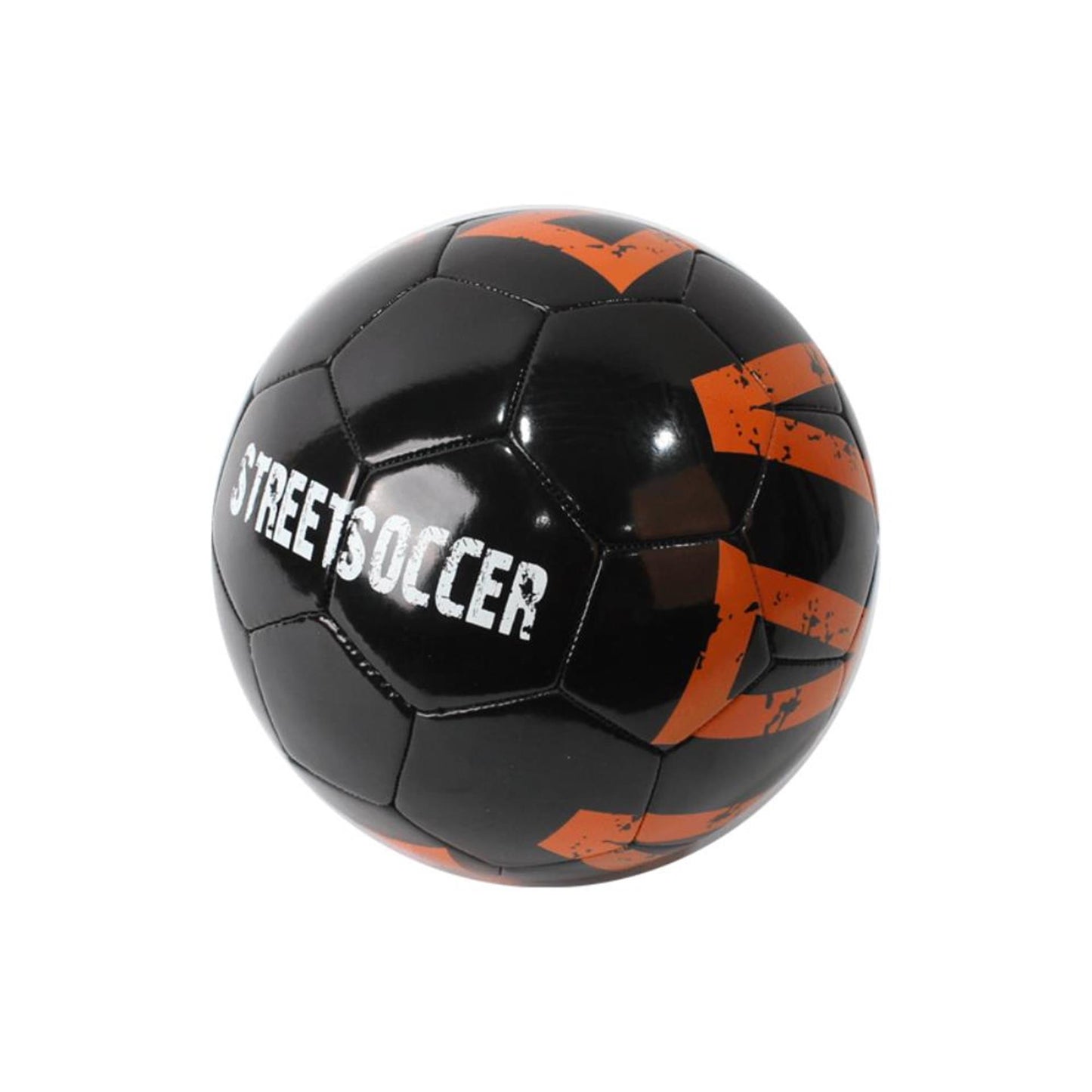 Balón de fútbol PVC streetoccer talla 5 negro