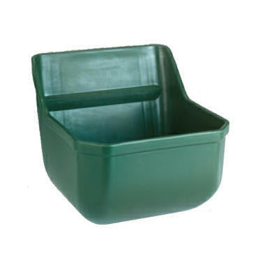 Cuenco de plástico estrecho verde 9l
