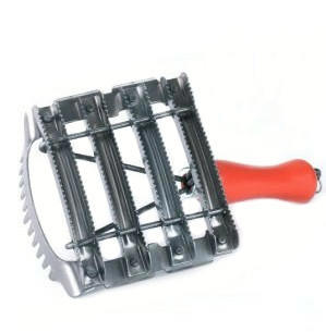 Pettine per capelli e pettine per criniera piatto, 8 file