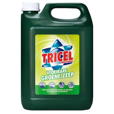 Sapone liquido Tricel verde 5l