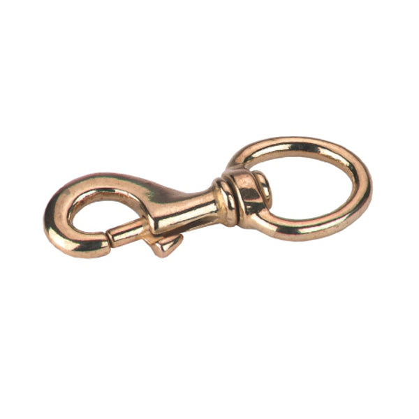 Moschettone in ottone 34 vertebre 23mm