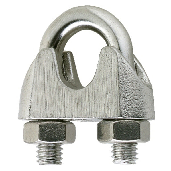 Producten staaldraadklem rvs 3mm 1 8 per 4 stuks gelabeld