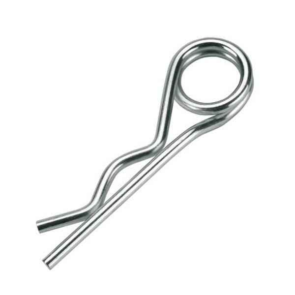 Prodotti anello elastico doppio zincato 3mm etichettato per 2 pezzi