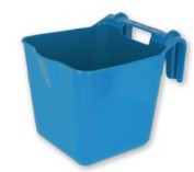 Cuenco de plástico Hangon azul real 13l