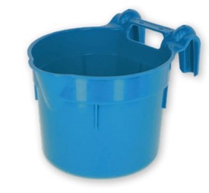 Cuenco de plástico Hangon azul real 8l