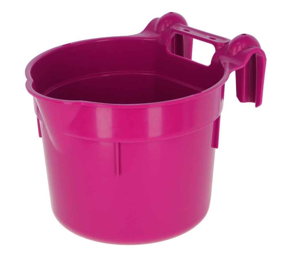 Cuenco de plástico Hangon rosa 8l